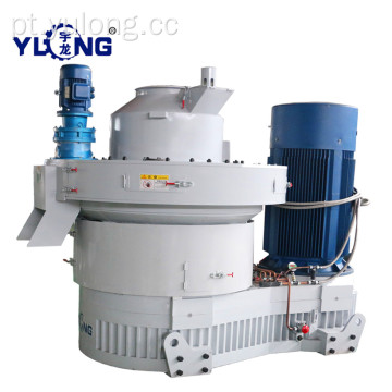 Maquinaria de Yulong 220KW que pressiona pelotas de madeira